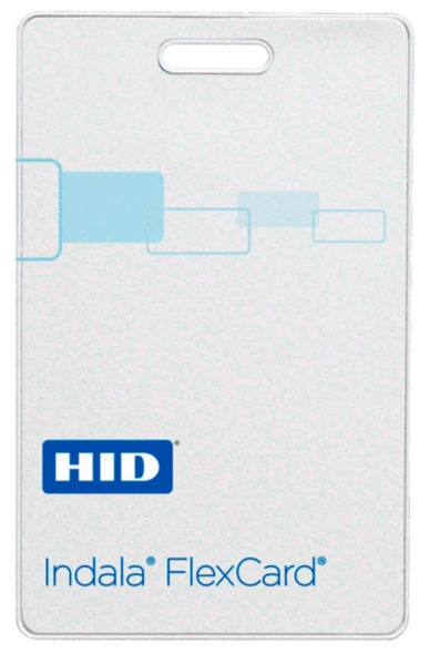 FPCRD-SCSMP-0000 Tarjeta HID Indala FlexCard CLAMSHELL sin contacto Sin Logo No Programada Imprimible