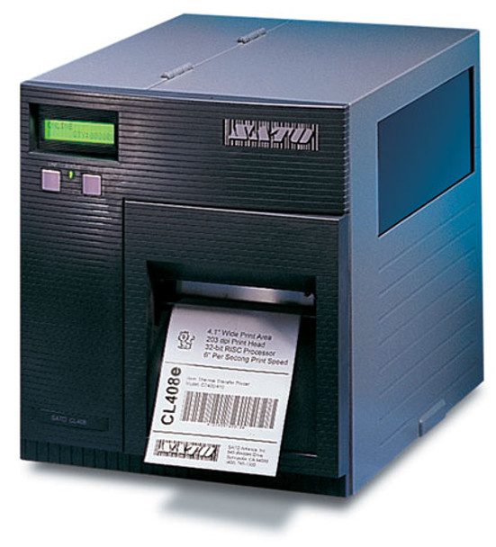 Impresora de Codigos de Barra Sato CL408E Paralelo RFID W0040M111