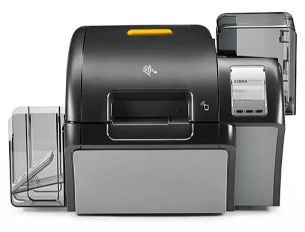 Z93-AM0C0000US00 Impresora Zebra ZXP SERIES 9 Dual Laminador Simple MSW Codificador Side View