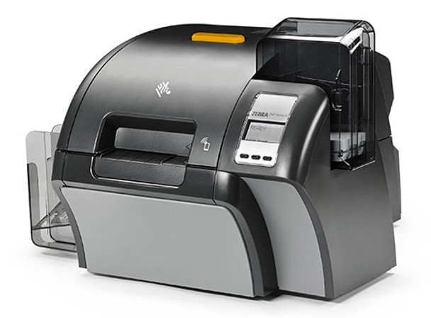 Z91-AM0C0000US00 Impresora Zebra ZXP SERIES 9 Simple MSW Codificador Contacto Side View R