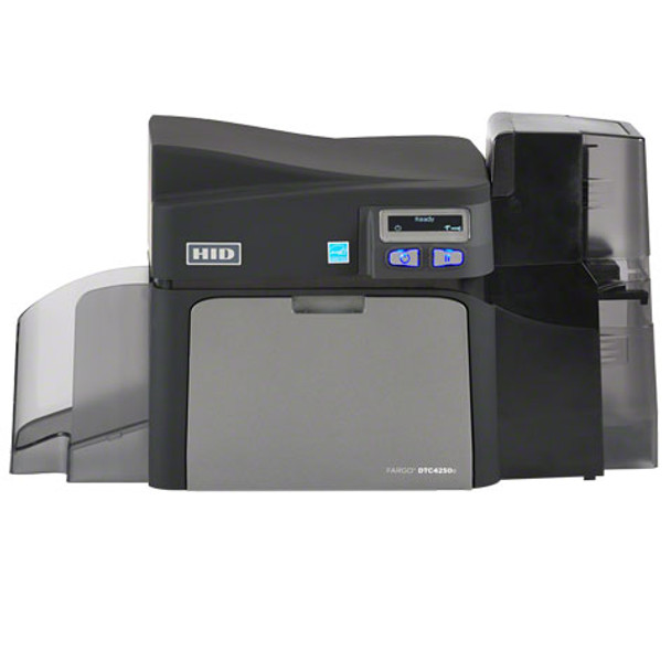 Impresora Fargo DTC4250e Simplex Codificador de Tarjetas Inteligentes Omnikey & ISO MSW USB ETHERNET 52016