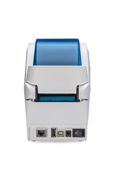 W2212-400DN-EX1 Impresora de Etiquetas WS208 203dpi Uso Clinico - Dispensador Conexiones