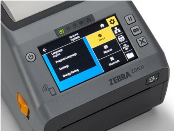 ZD6A143-D01L01EZ Impresora de Etiquetas Zebra ZD621 300dpi - WiFi - BT4 Pantalla Tactil