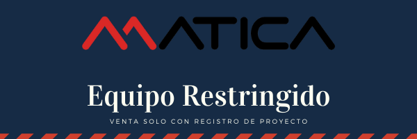 Matica Equipos Restrigidos a Registro de Proyecto