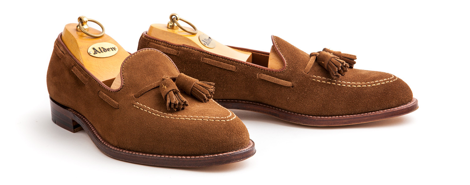 tassel loafers suede