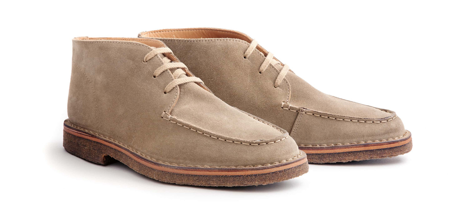 Drake's Crosby Boot - Stone Suede - Leffot