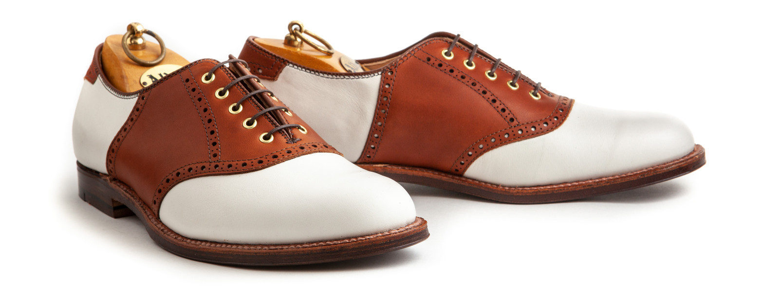 Alden x Leffot Saddle Shoe - White 