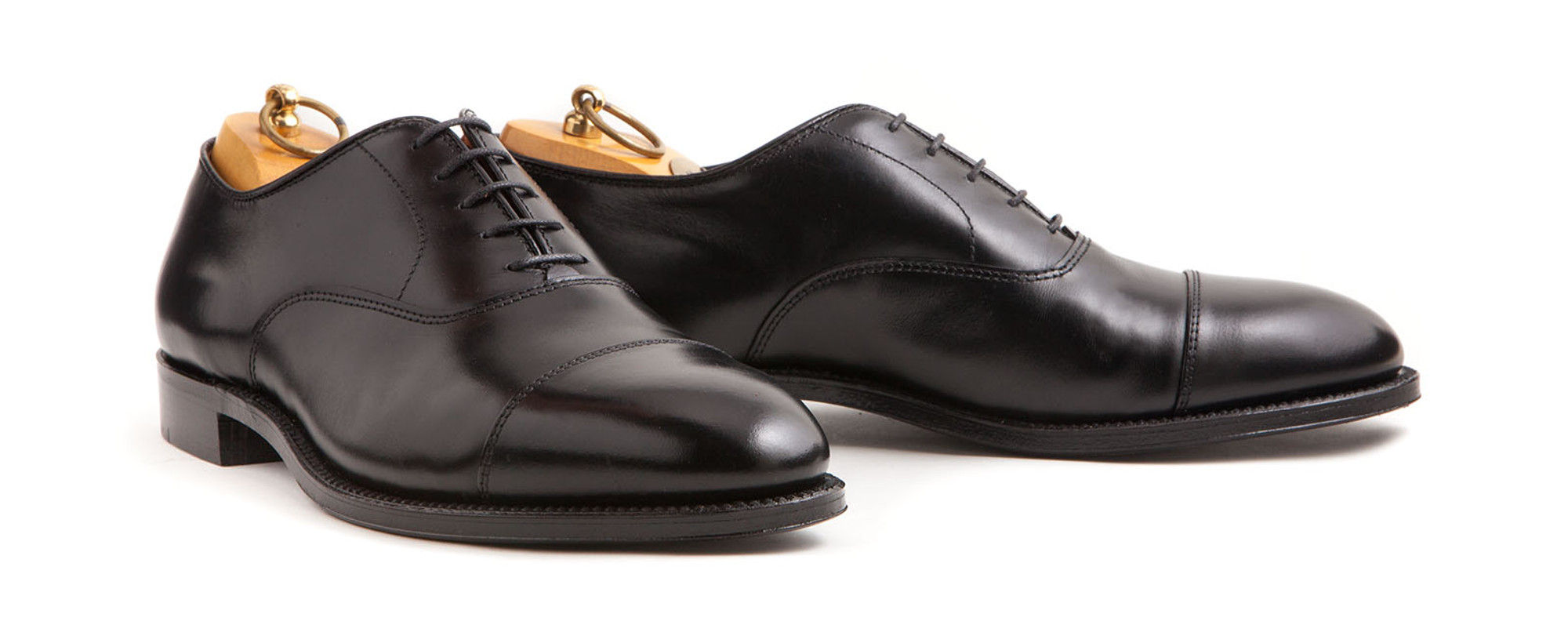 Alden Captoe Bal - Black Calf - Leffot