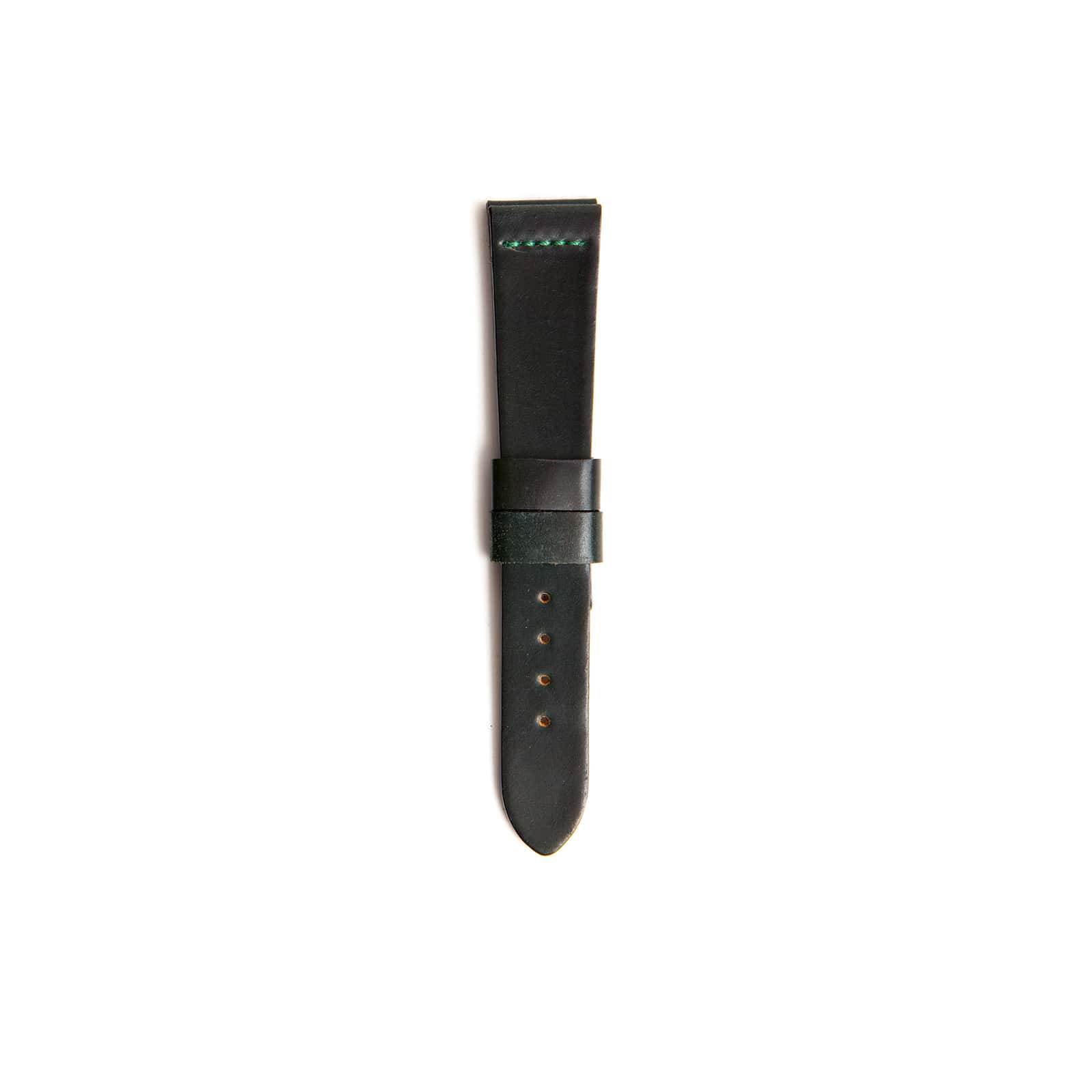 22mm Black Shell Cordovan Leather Strap (Clearance) – Strap Mill Canada