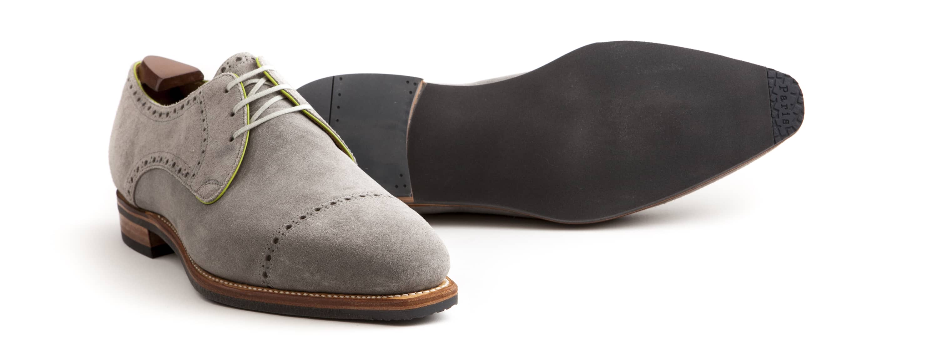 Corthay Ike Grey Suede Leffot