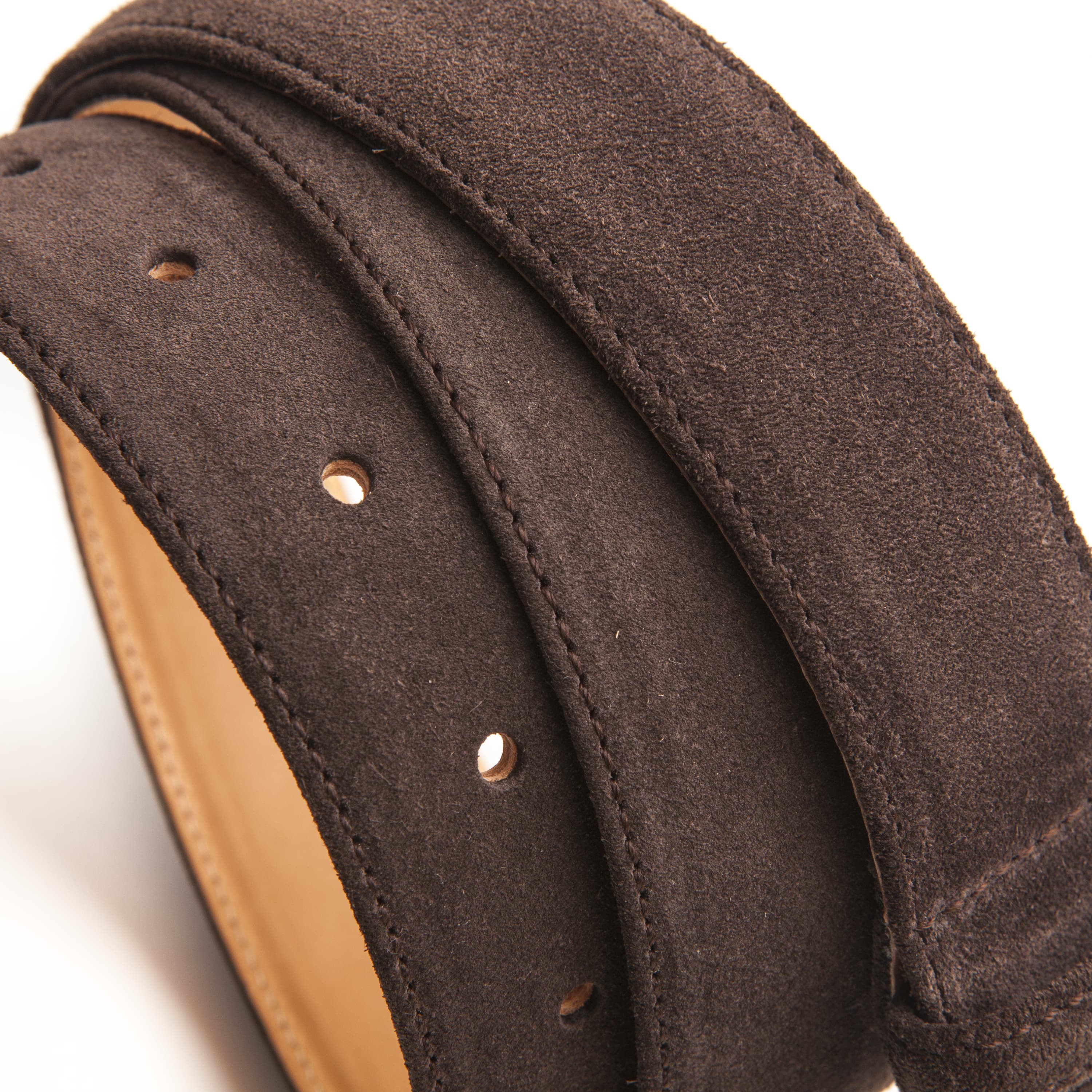 Kreis Suede Belt - Mocha - Leffot