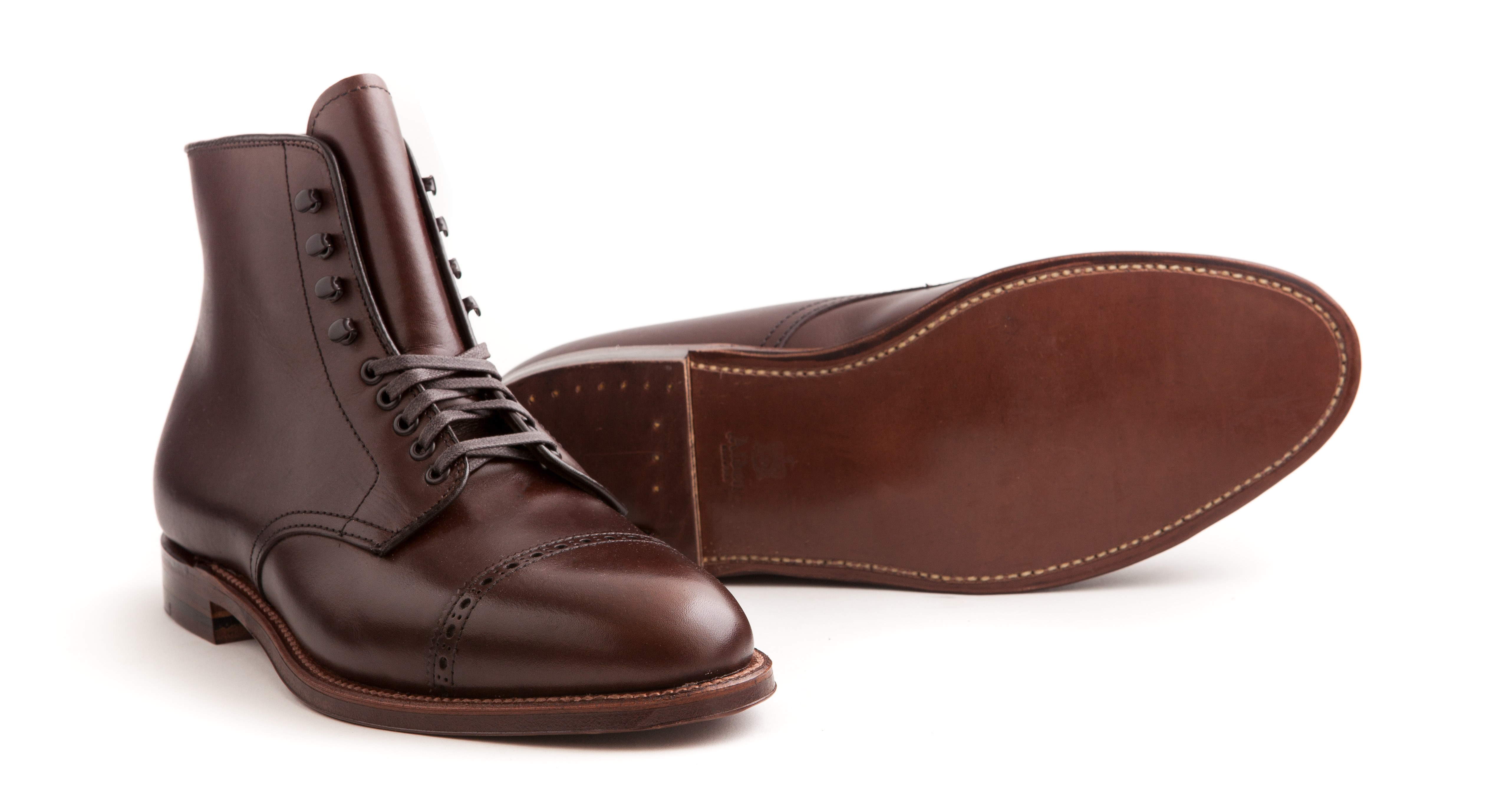Dark Brown Alden x Leffot Cooney Boot - Alden - Leffot