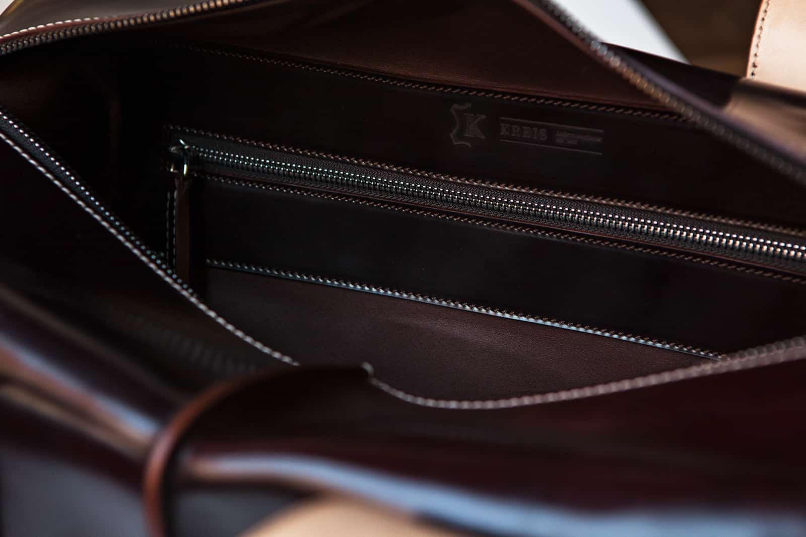 Shell Cordovan Duffel Bag - Kreis - Leffot