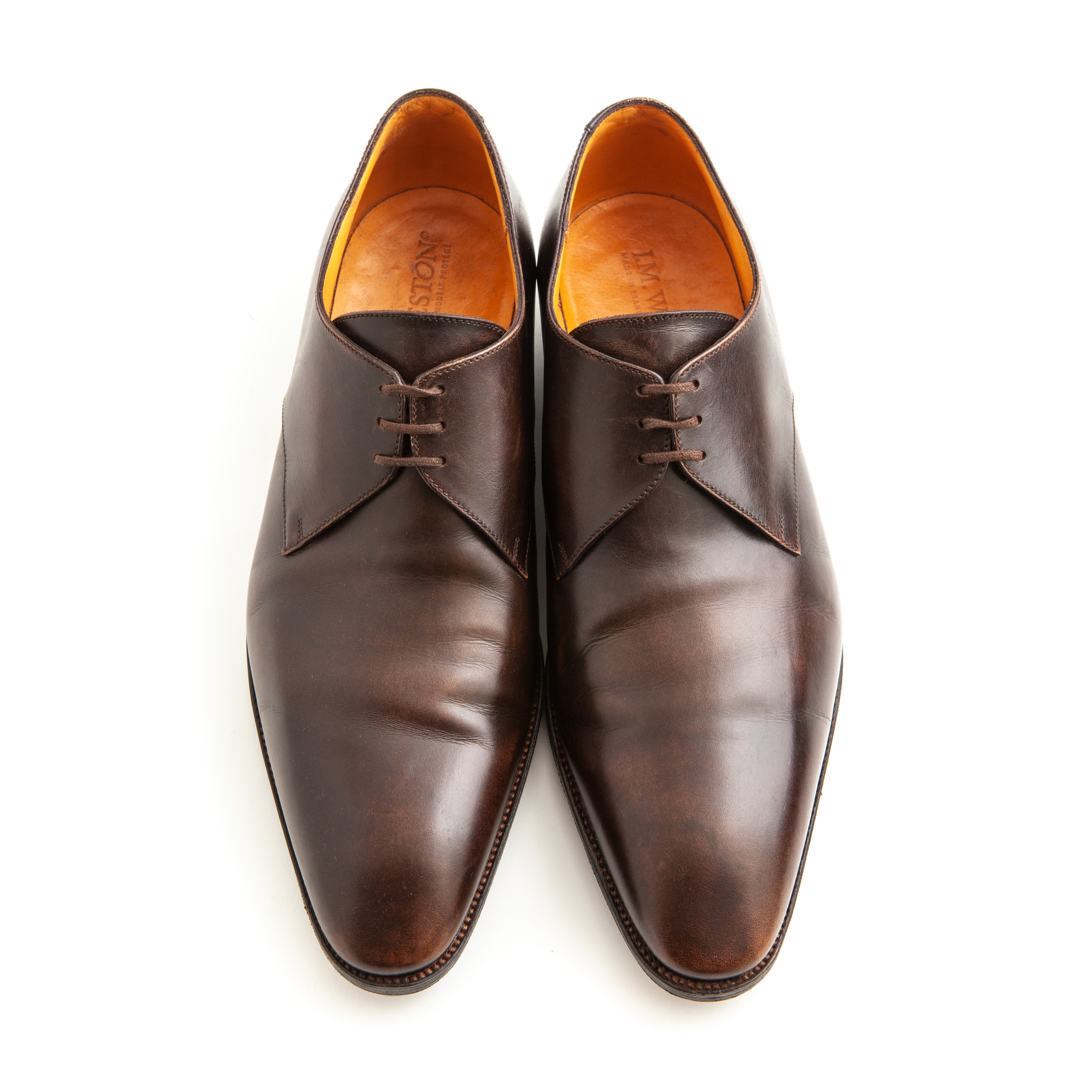美品 J.M. WESTON 3 EYELETS DERBY 6/C ウエストン 美品 J.M. WESTON 3 EYELETS DERBY 6/C ウエストン
