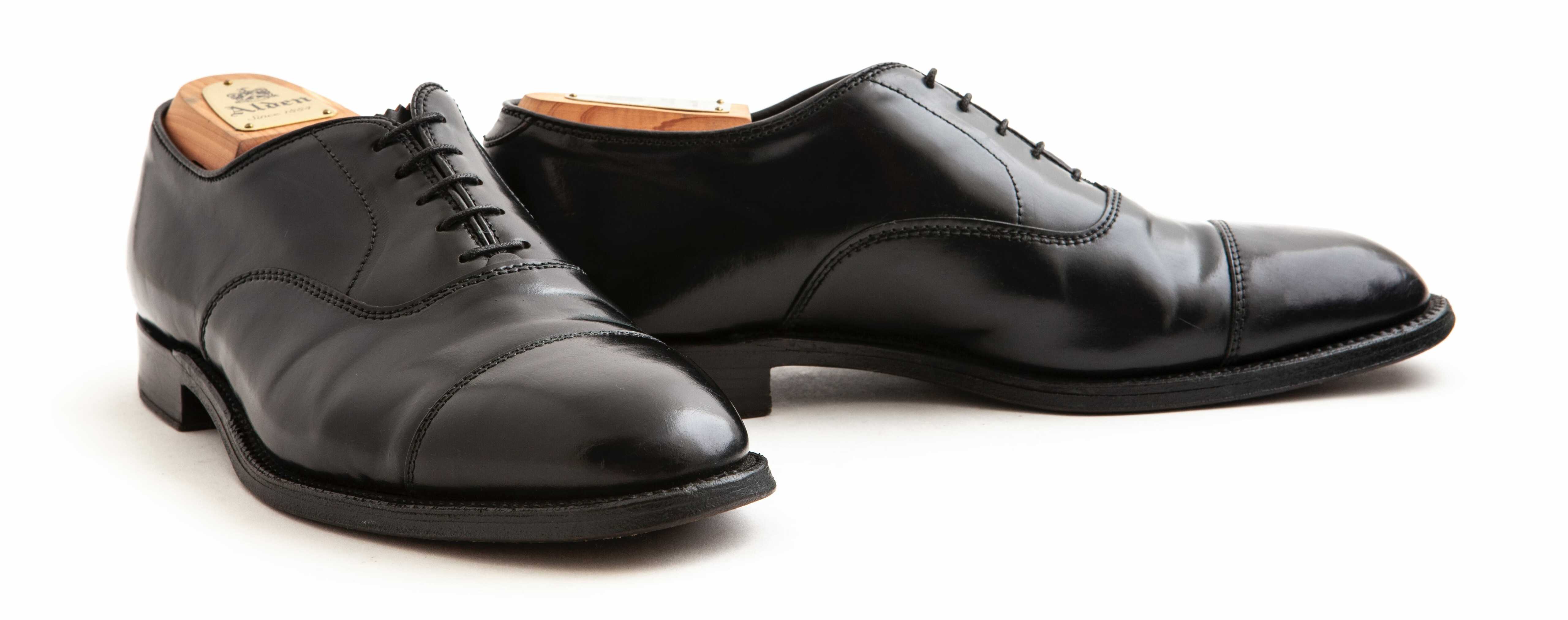 靴 Alden 991 Black saddle Shoes Alden 991 Black Calfskin Saddle Shoe | Alden Model Project
