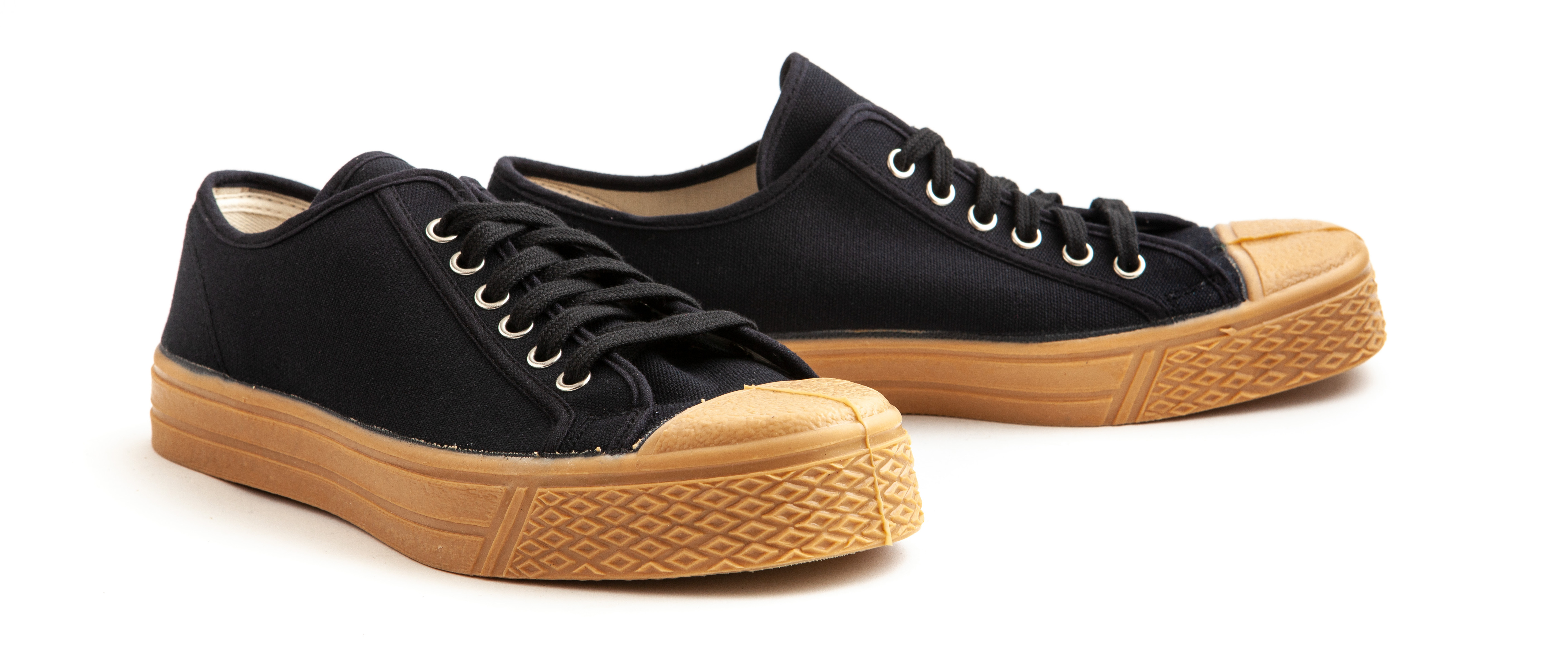 US Rubber Military Low Top – Navy / Gum - Leffot