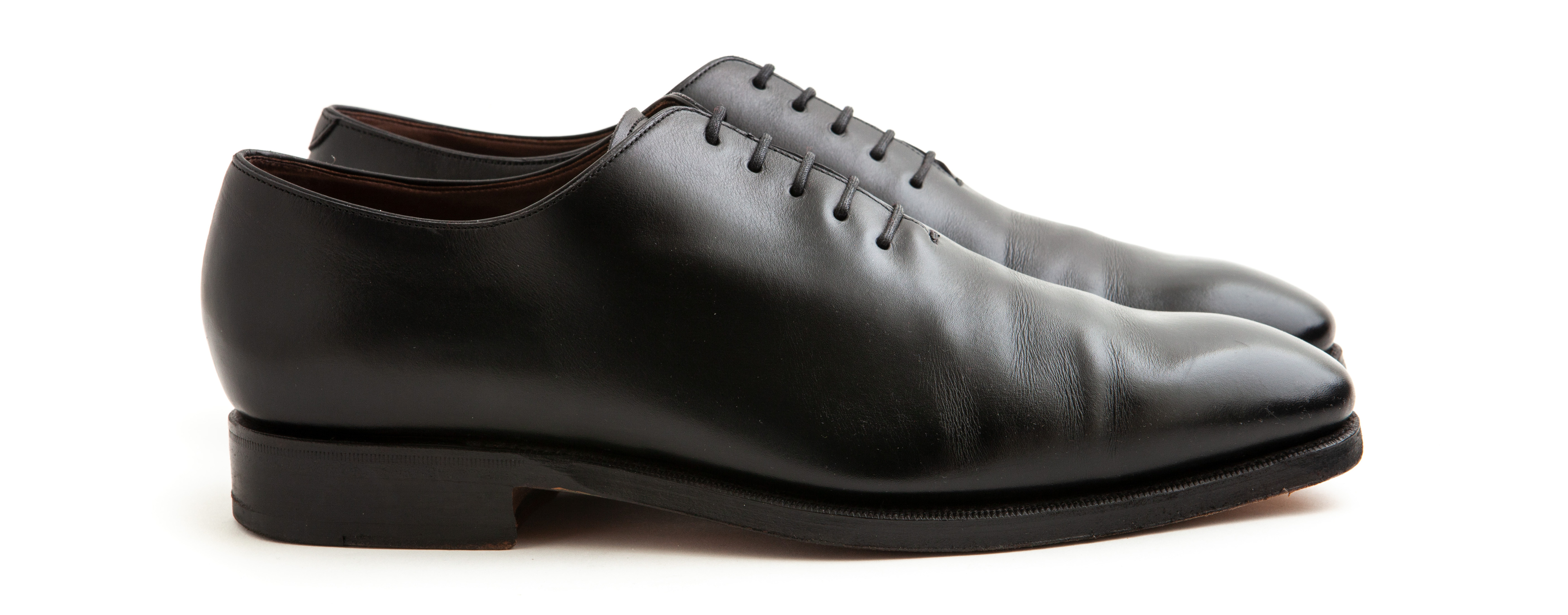 靴 CARMINA wholecut cordovan Black size8.5 Carmina Wholecut - Pre-owned - Leffot