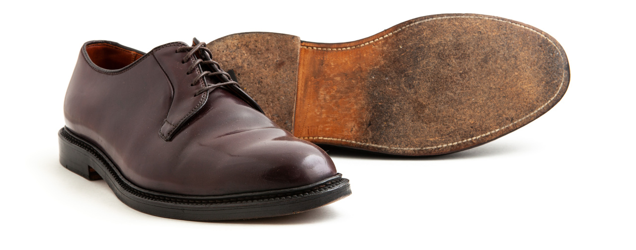 Alden Plain Toe Blucher - Color 8 - Pre-owned - Leffot