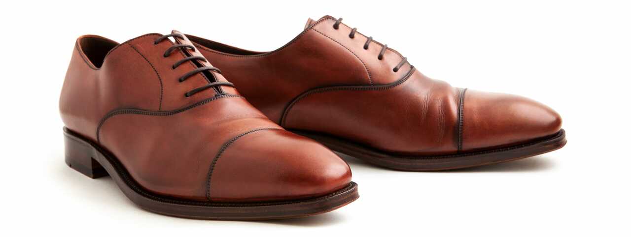 Carmina Captoe - Chestnut - Pre-owned - Leffot