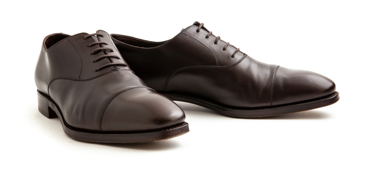 corthay carmina  Carmina Captoe - Brown Calf - Pre-owned - Leffot