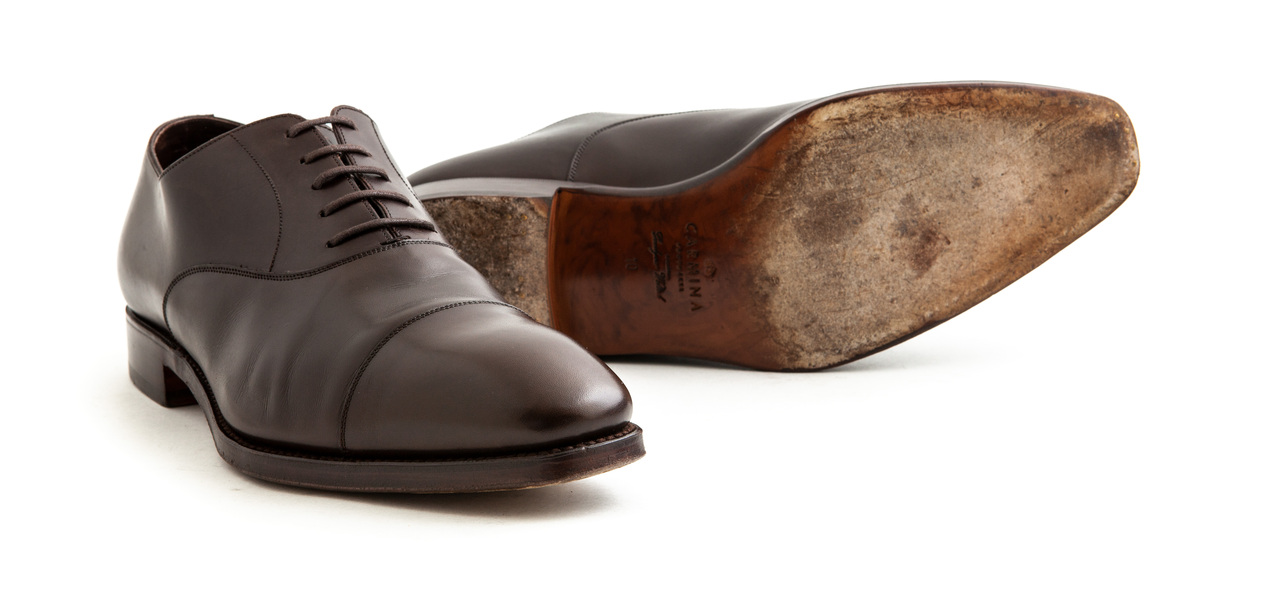 Carmina Captoe - Brown Calf - Pre-owned - Leffot