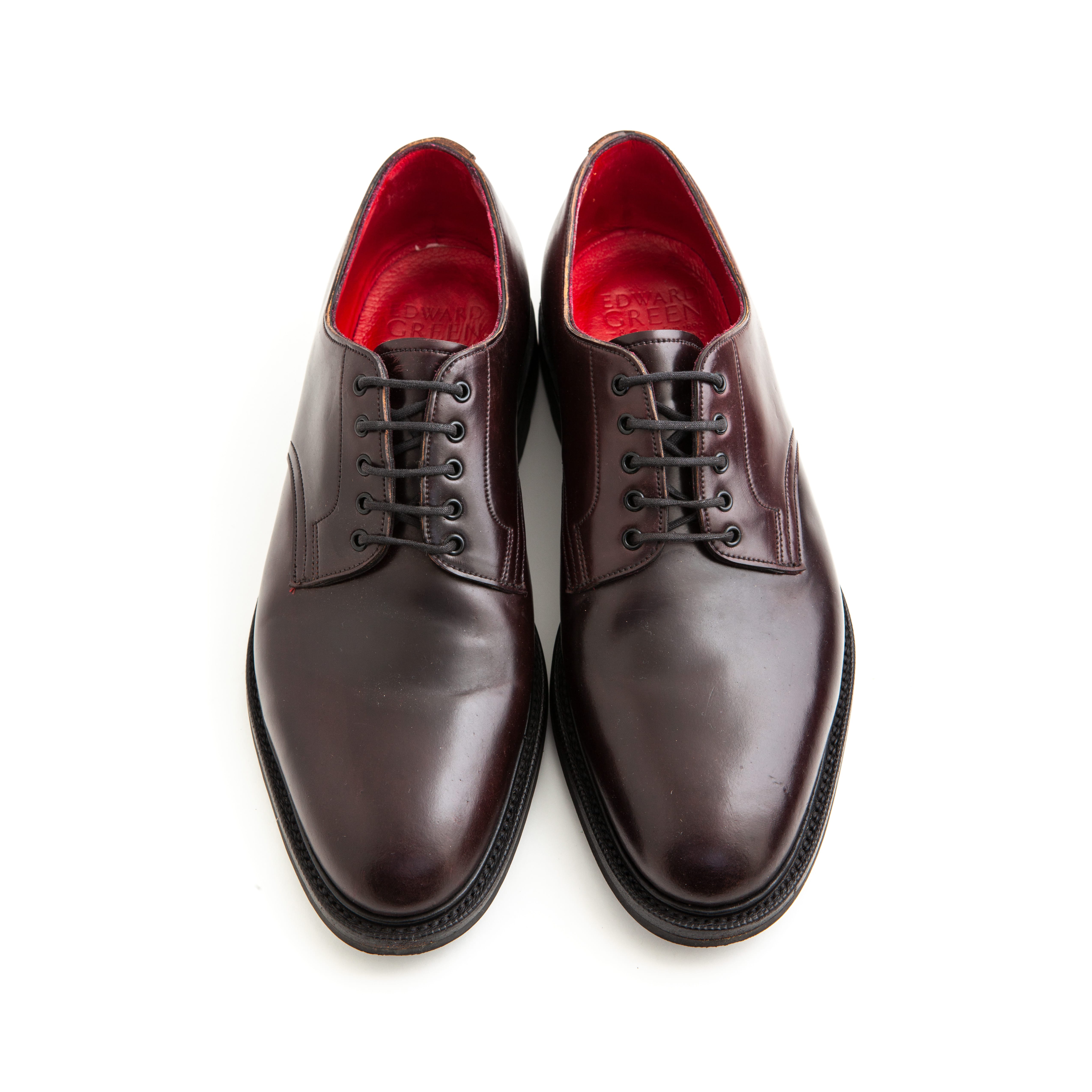 n*n様 エドワードグリーン windermere ラスト202 6 1/2（値 Edward Green Windermere - Burgundy Shell - Pre-owned - Leffot