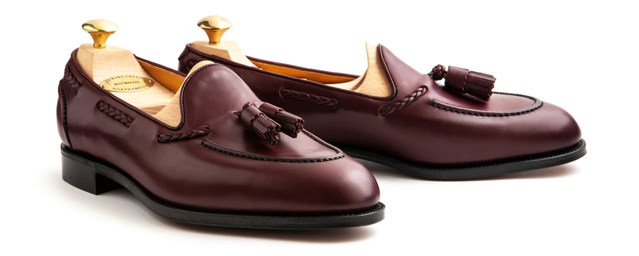 Edward Green Belgravia - Burgundy Damson - Leffot