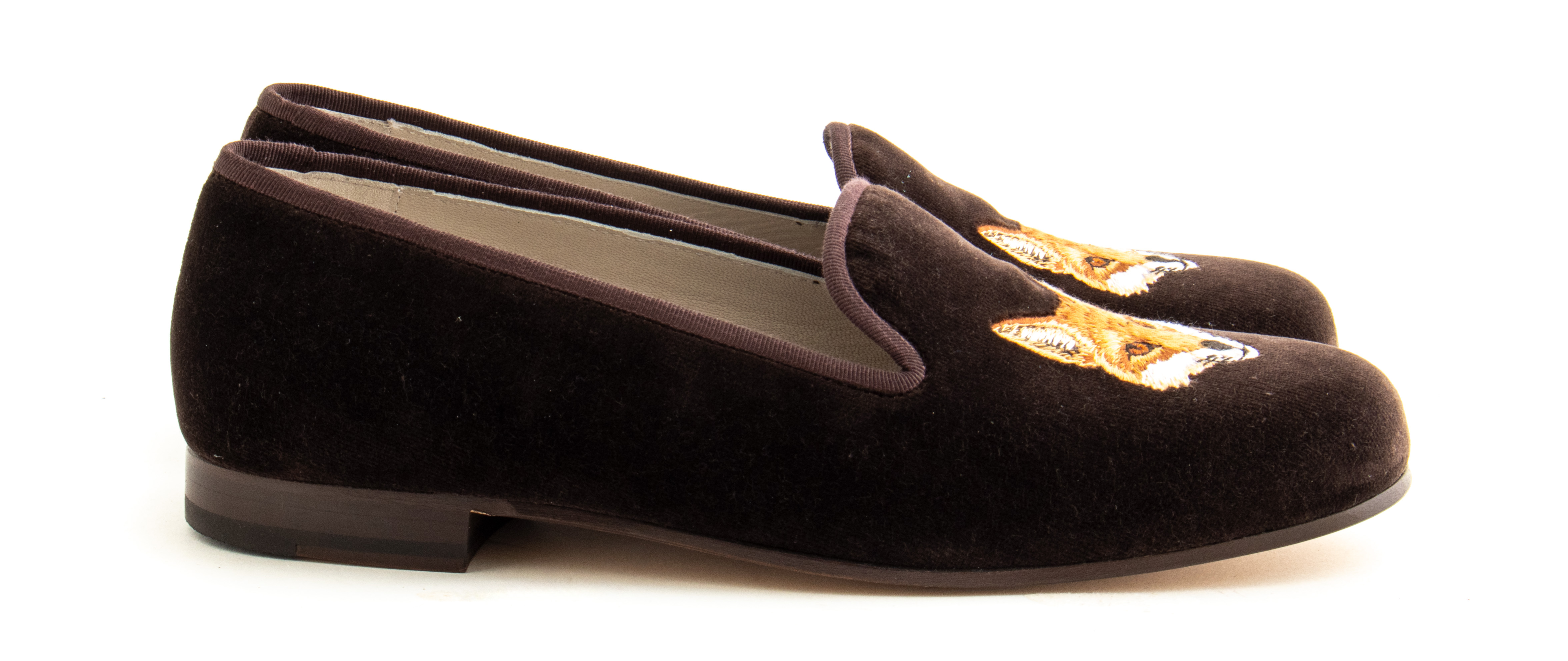 美品STUBBS & WOOTTON RIGHT LEFT Genuine Handmade Slippers for Men Women and Child | Stubbs