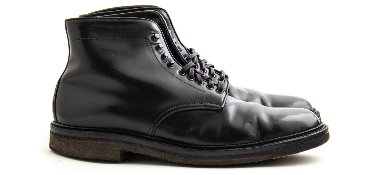 Alden Plain Toe Boot - Pre-owned - Leffot