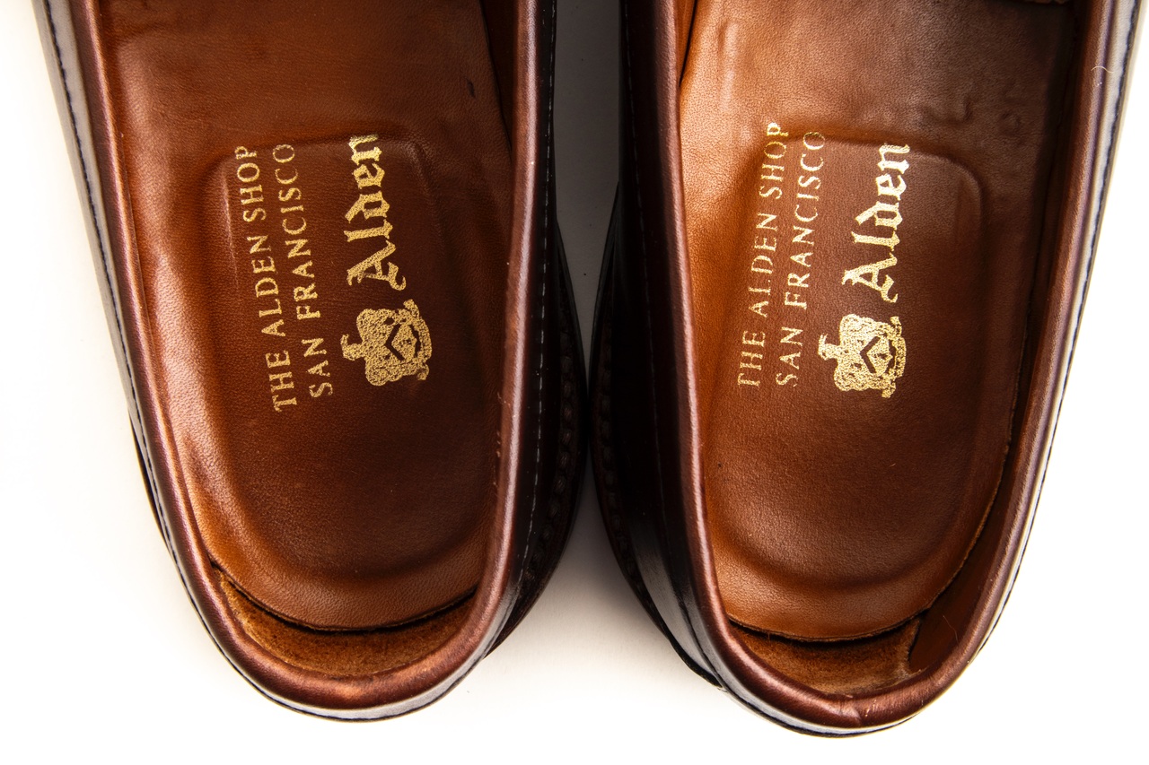 alden オールデン D9617 Alden D0617C Color 8 Shell Cordovan Mocc Toe Blucher | Alden