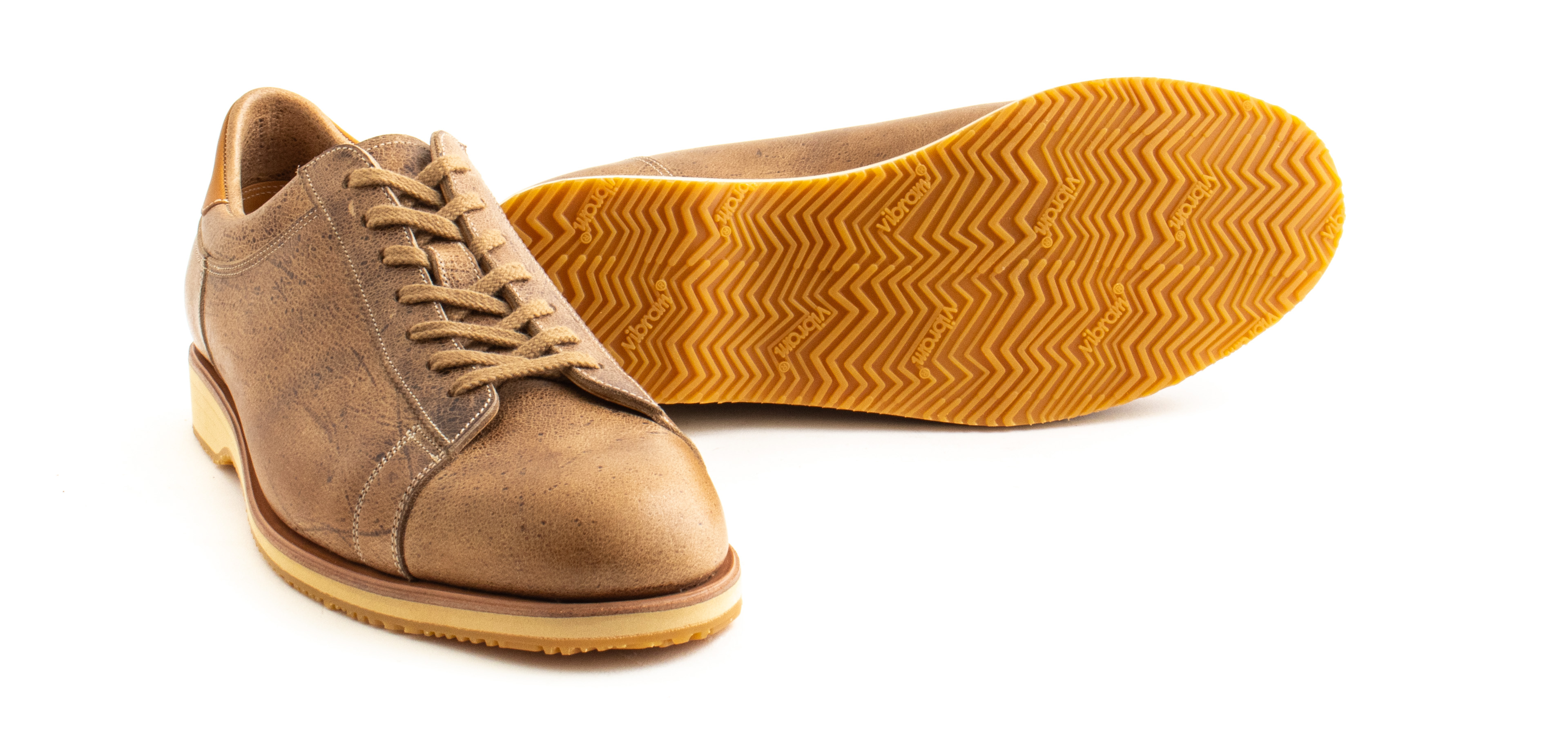 sakutarou Hiro Yanagimachi LS2 Sneaker - Light Brown Kudu - Leffot