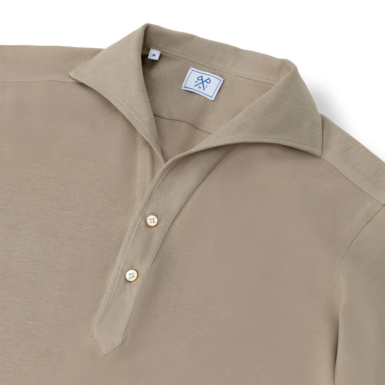 PML Polo - One Piece Collar - Beige - Leffot