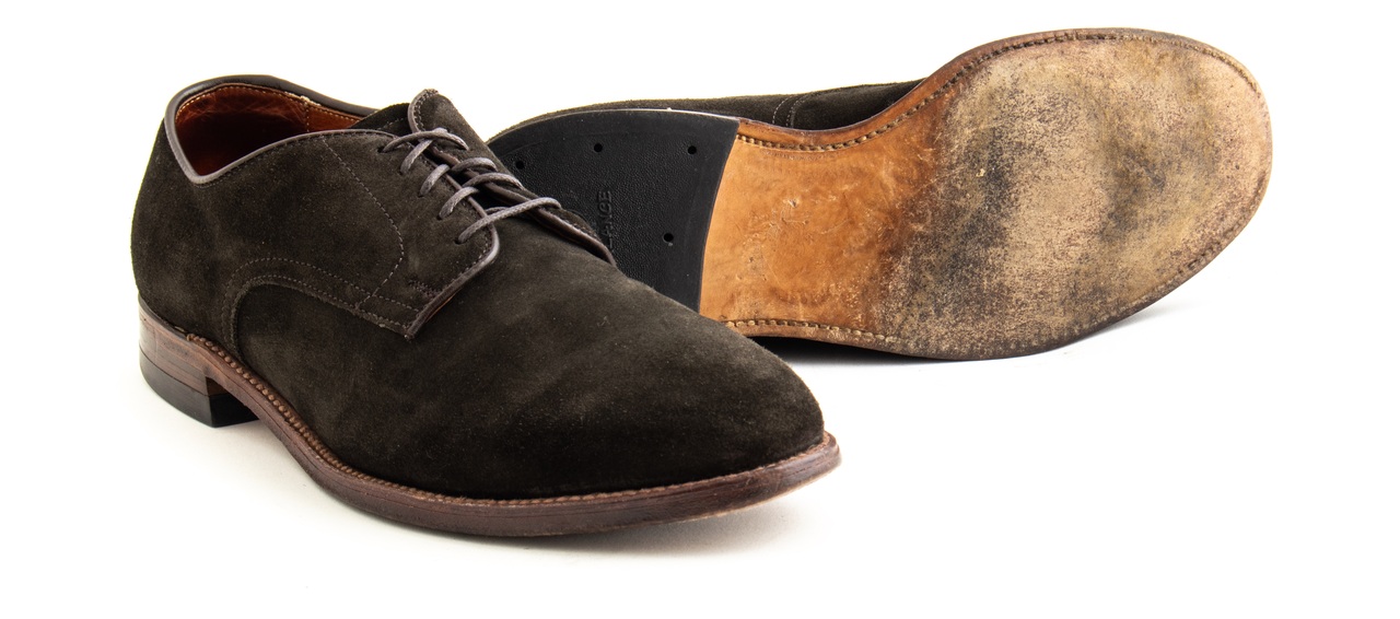 靴 Alden 2817 Black Plain Toe Blucher Alden 2817 Black Calfskin Nassau Plain Toe Blucher | Alden