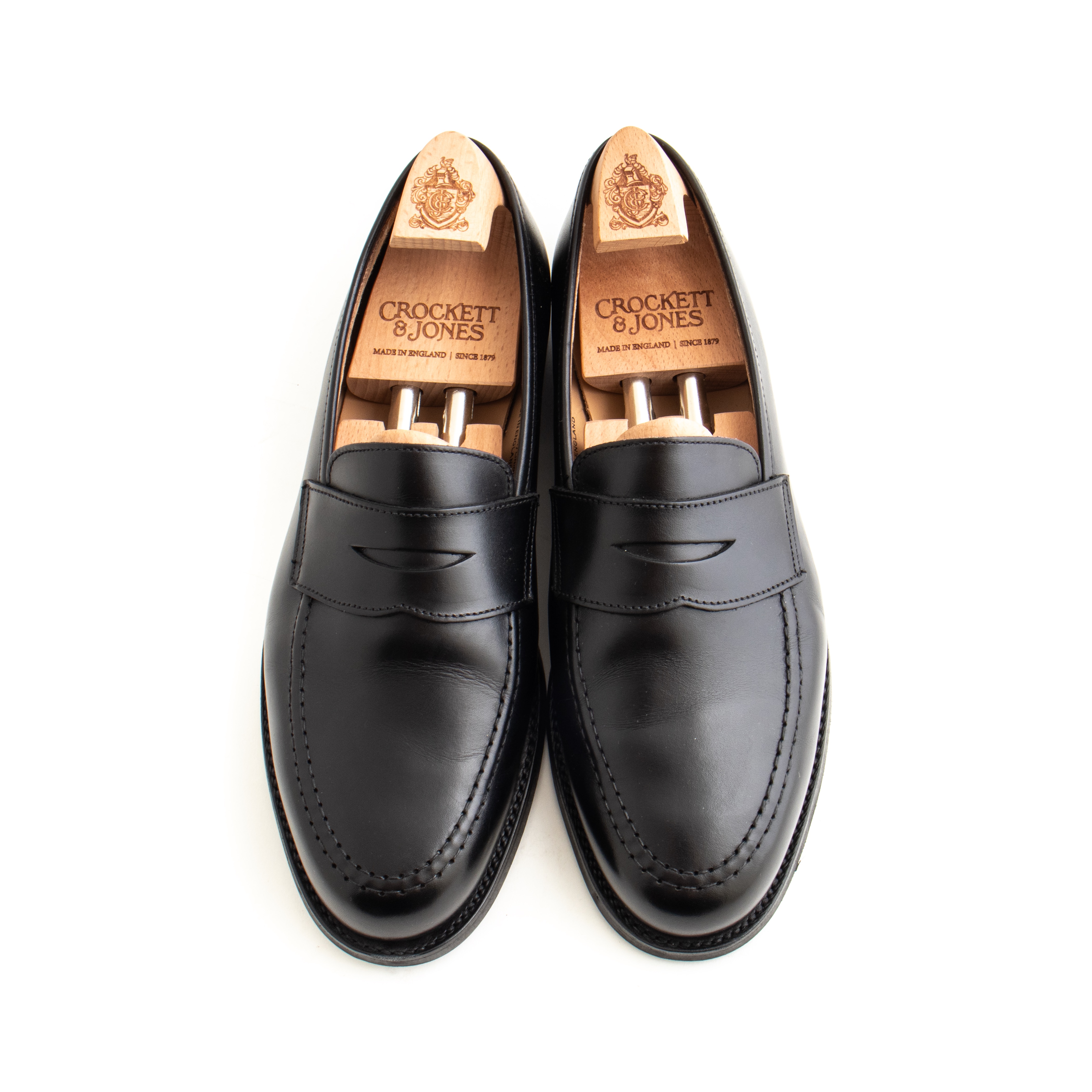 Crockett＆Jones Boston Boston Black Calf (City Sole) – Crockett & Jones UK