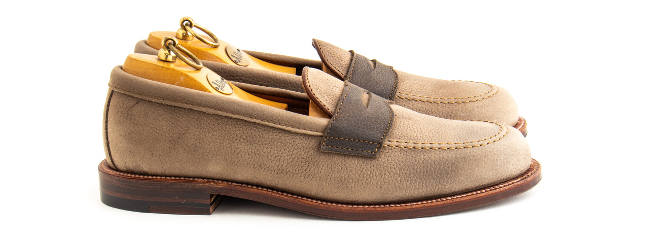 Alden Penny Loafer - Clay Nubuck - Leffot display picture 2
