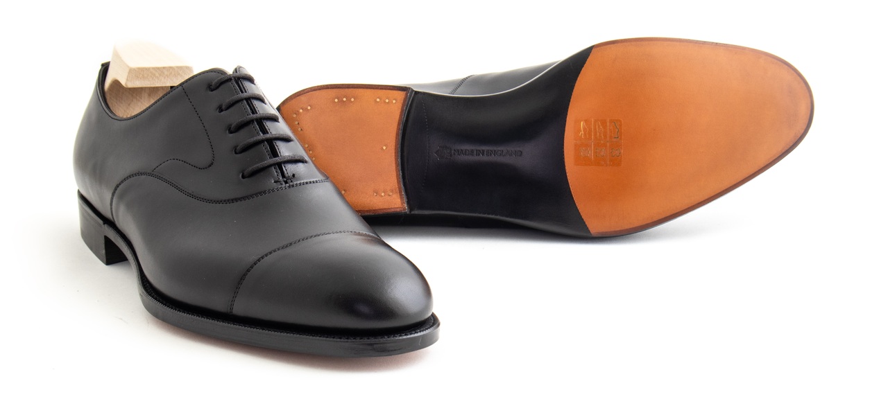 Edward Green Chelsea - Black Calf - 202 Last - Leffot