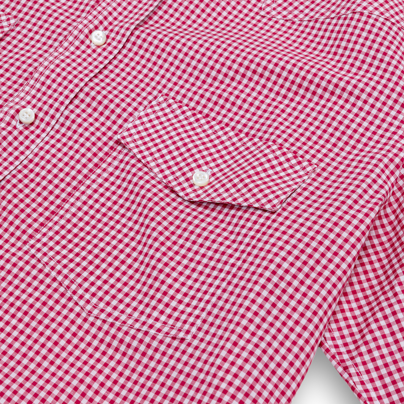 ☆F.ILLUMINATE☆ western check shirt wine Men's Shadow Plaid Dobby Lurex Short Sleeve Western Shirt