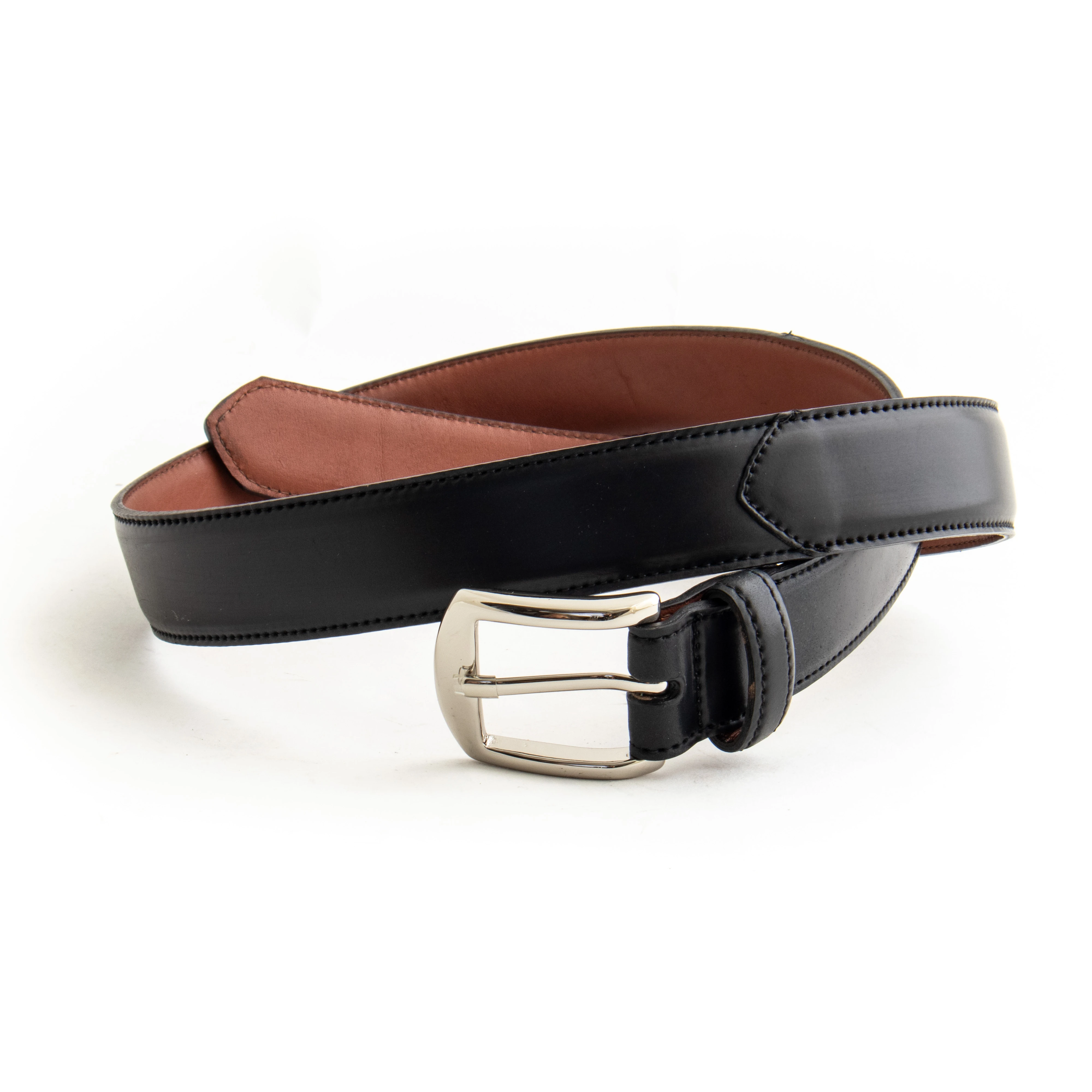 Alden Cordovan Belt - Black - Leffot