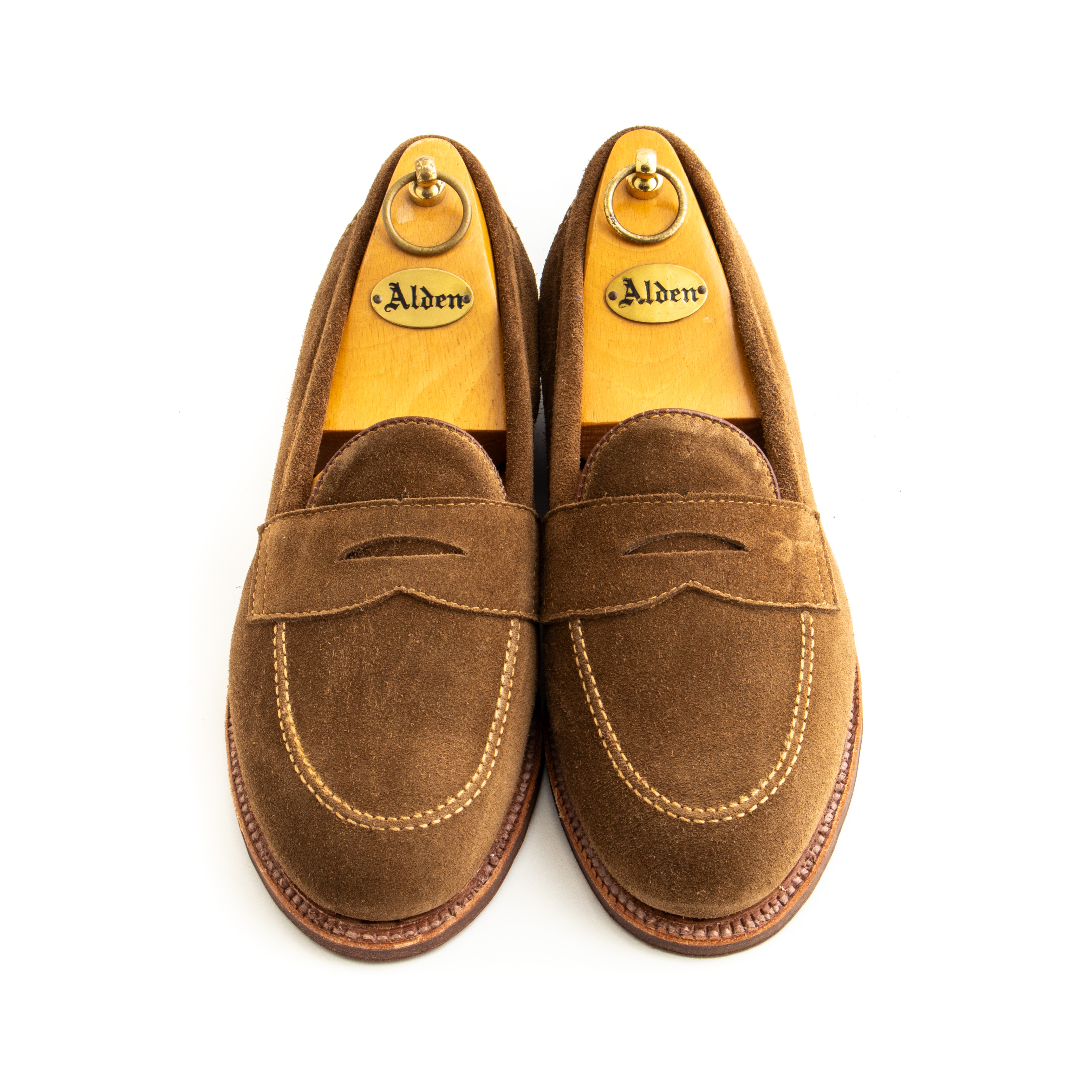 Alden Copley Penny Loafer - Snuff - Leffot