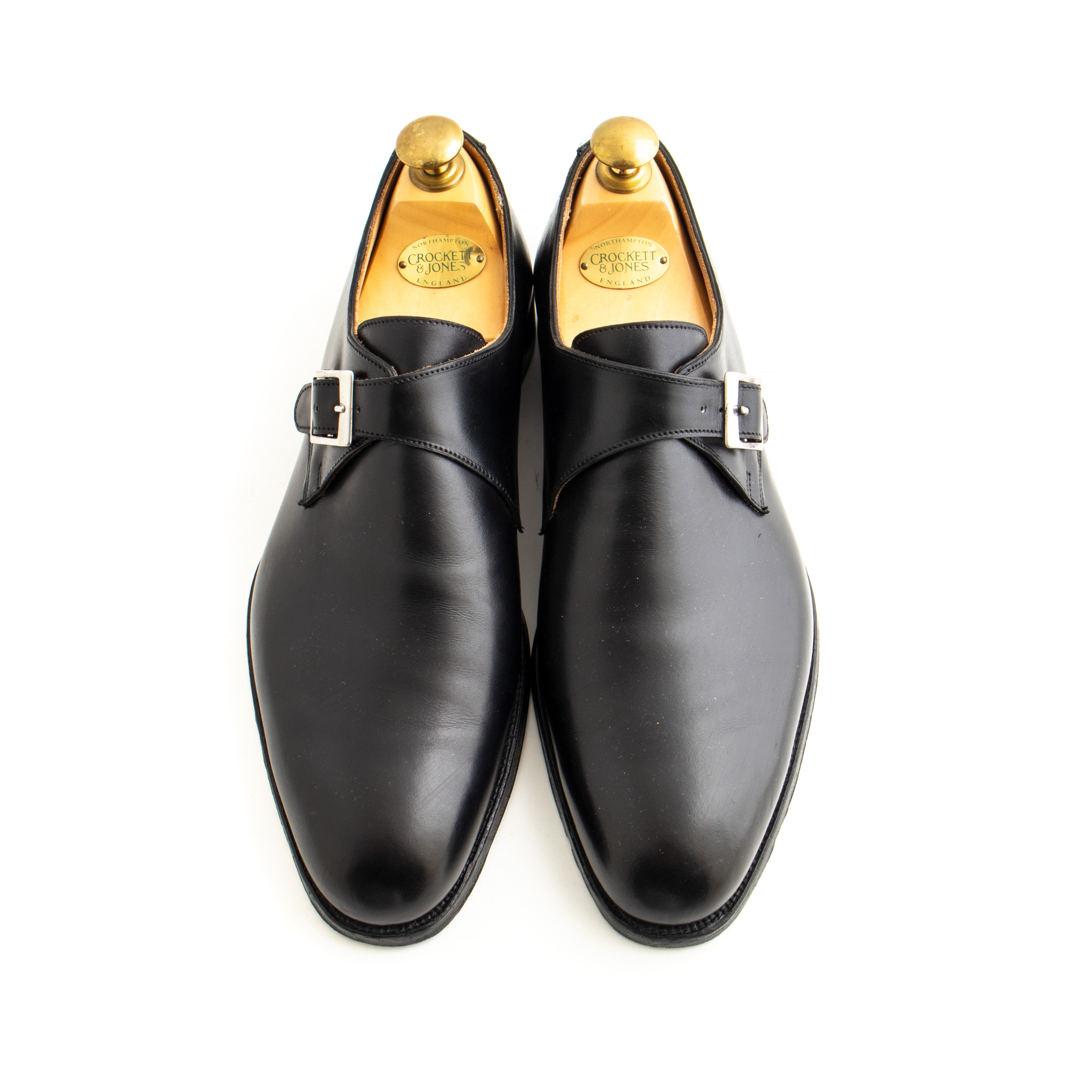 ほぼ未使用　CROCKETT&JONES　SLOANE　7D　ブラック Crockett & Jones Swindon - Pre-owned - Leffot