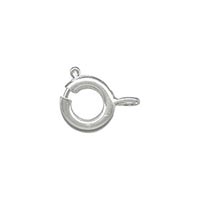 2 Hole Bracelet Hook Clasp - Bronze and Silver