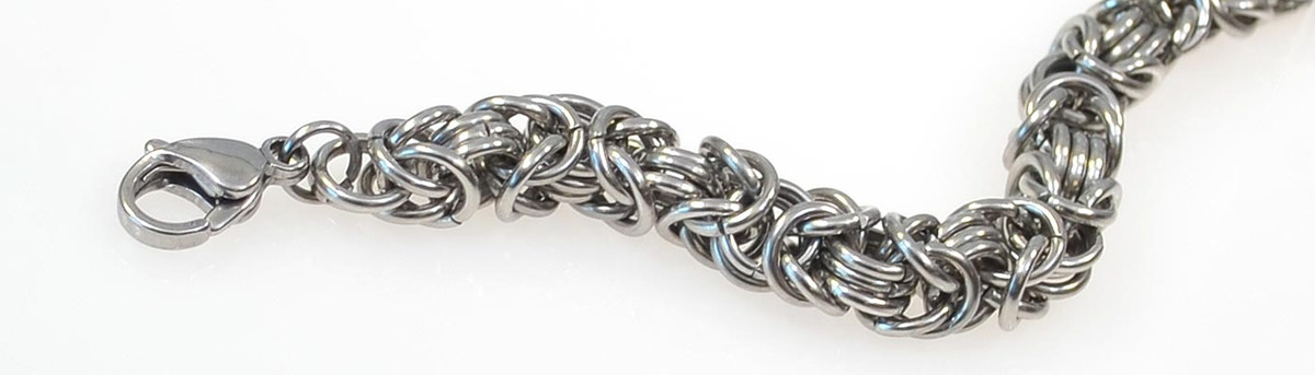 Chainmail Ring - Chain Maille Jump Ring - Open Aluminum Color Jump