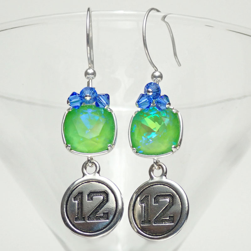 12th Man Earrings Tutorial 12th Man Earrings Tutorial