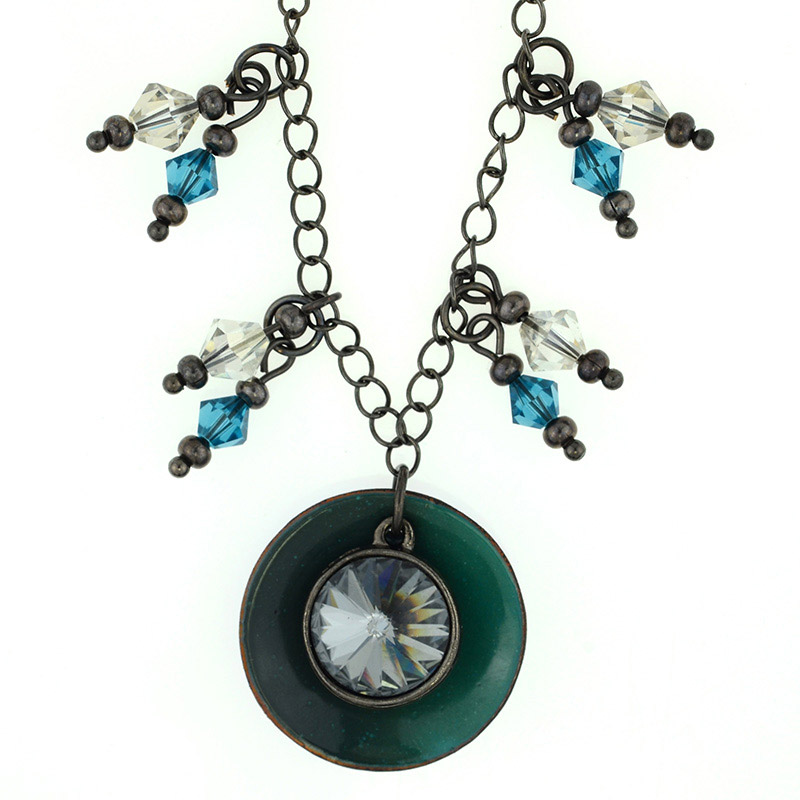 Dark Skies Enameled Pendant Tutorial Dark Skies Enameled Pendant Tutorial