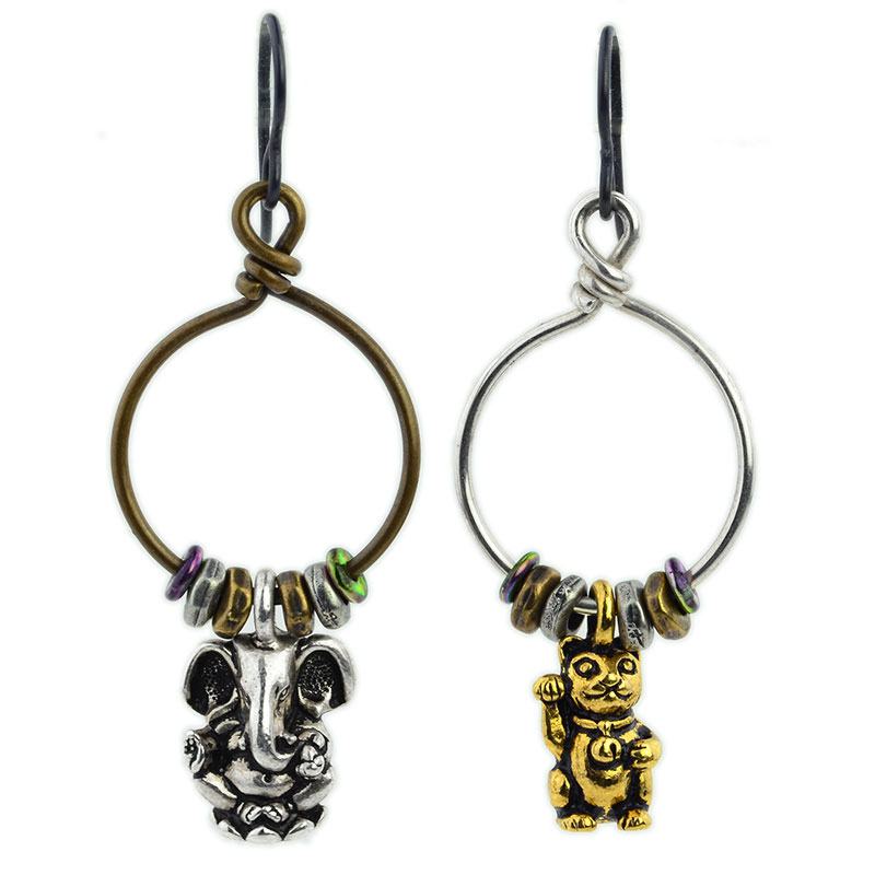 Happy Travelers Earrings Tutorial