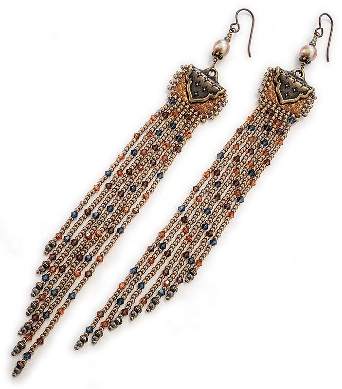 Havasu Falls Earrings Tutorial