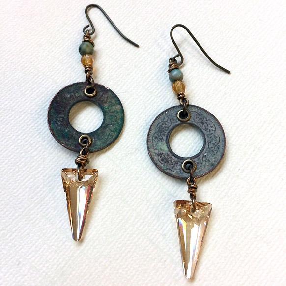 Passage To India - Coin Earrings Tutorial