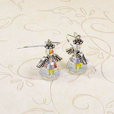 Angel in Training Earring Tutorial Angel in Training Earring Tutorial