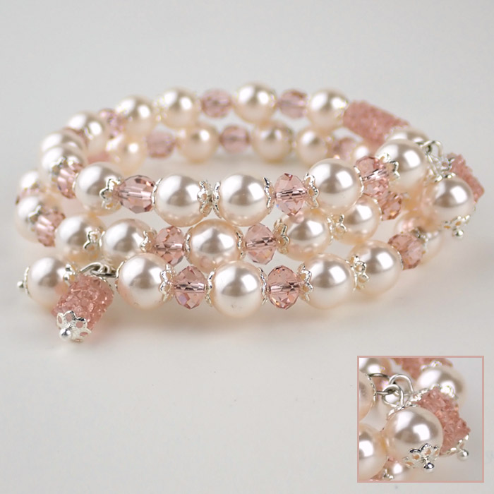 Blushing Bride Bracelet Tutorial Blushing Bride Bracelet Tutorial