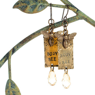 Busy Bee Earring Tutorial Busy Bee Earring Tutorial